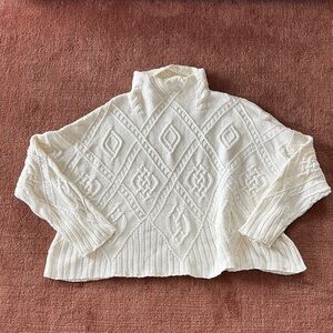 Cozy Cream Cable Knit Sweater